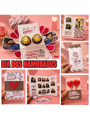 Kit Digital Dia dos Namorados 