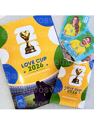 Arquivo dia dos namorados Álbum Copa do Mundo Love Cup