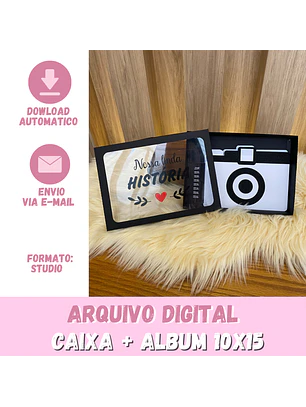 Arquivo Digital Caixa + Album 10x15
