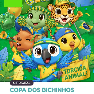 Kit Digital Copa dos Bichinhos