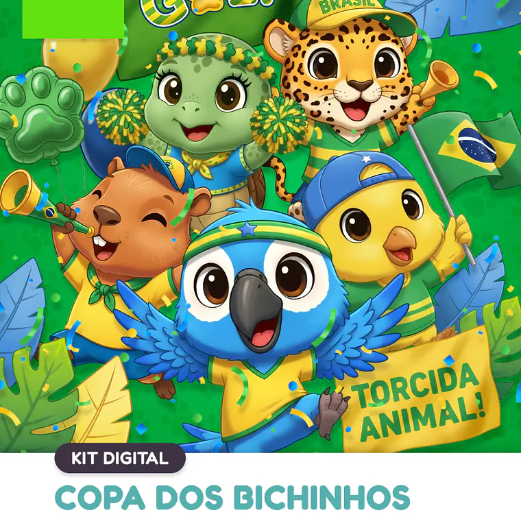 Kit Digital Copa dos Bichinhos 1