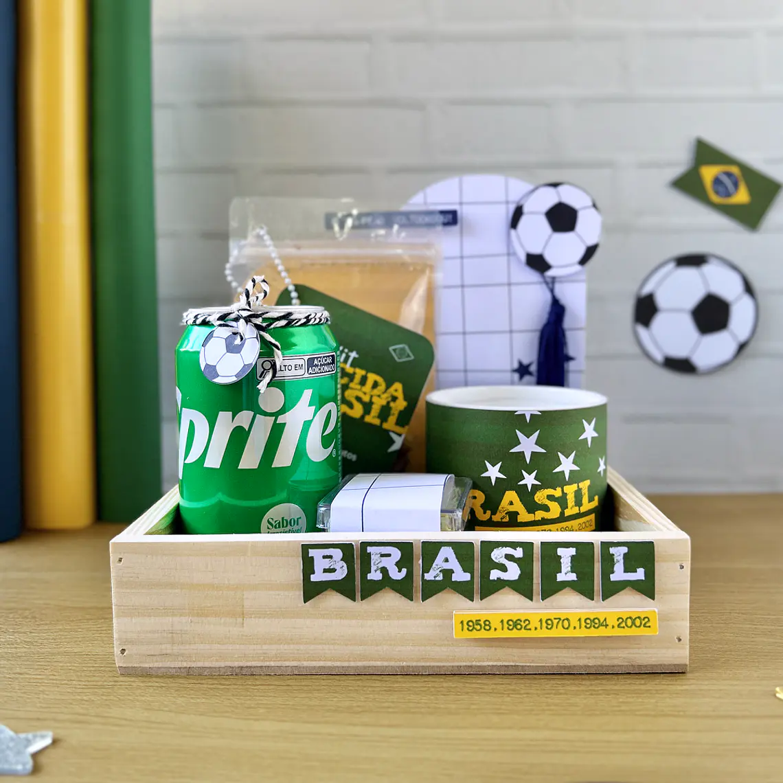 Arquivo De Corte  Cenários para bandejas - Brasil 2