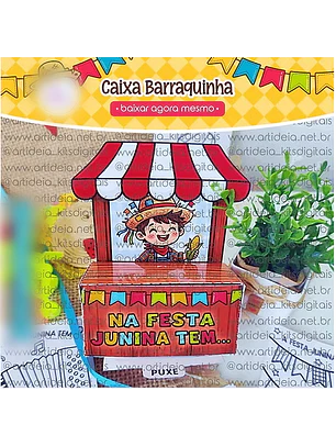 Arquivo Festa Junina Caixa Barraquinha São João