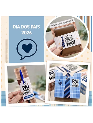 Kit Digital Printable completo pais 2026