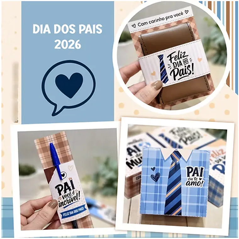 Kit Digital Printable completo pais 2026 1