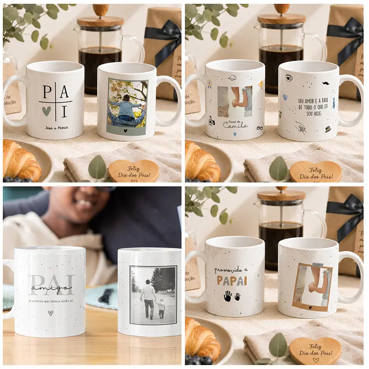 Arquivos Digitais para caneca sublimação Kit – Dia dos pais 2026 1