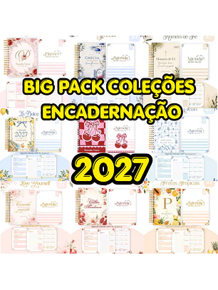 Big Pack Arquivo Coleções Encadernação 2027