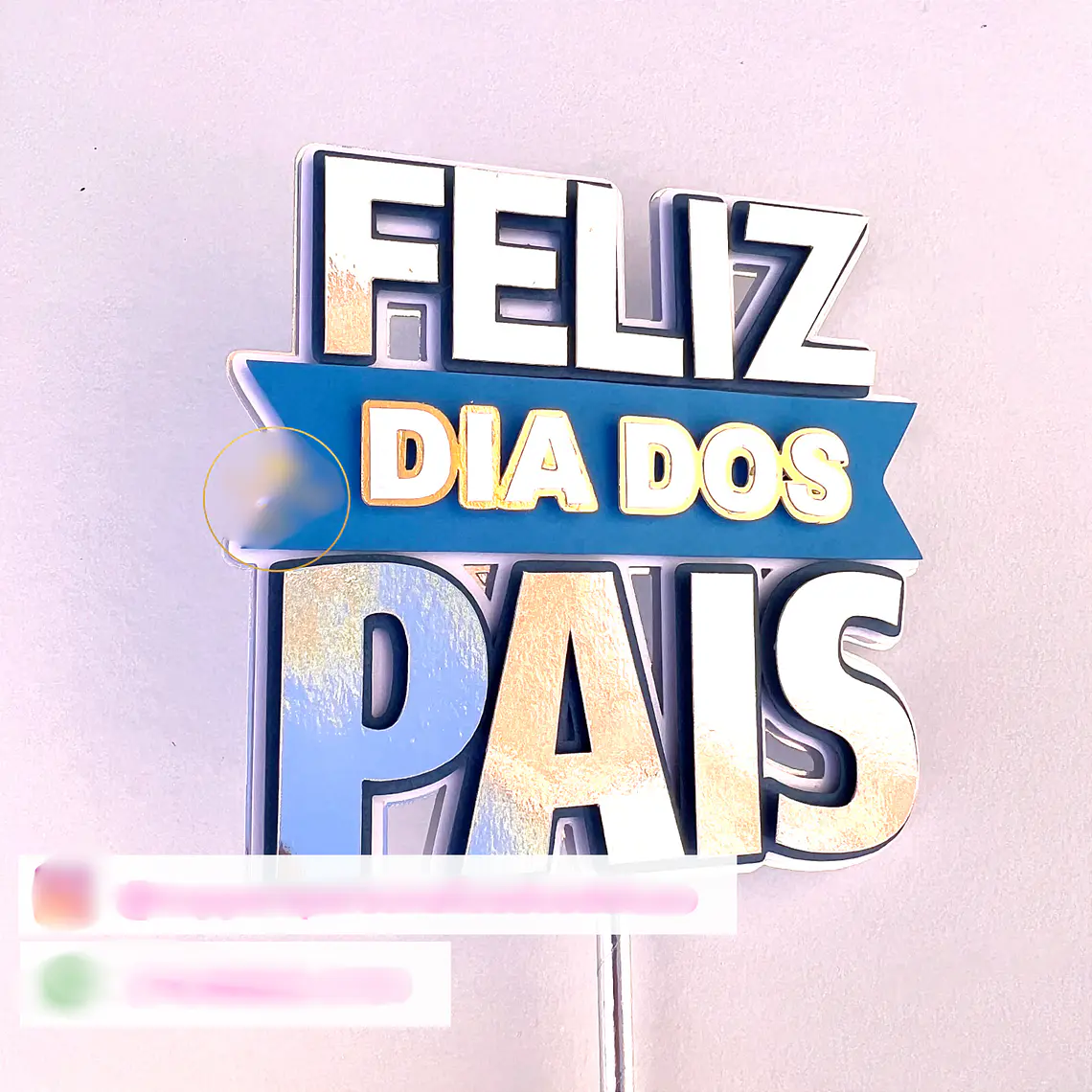 Arquivo Topo de Bolo Feliz dia dos Pais 1