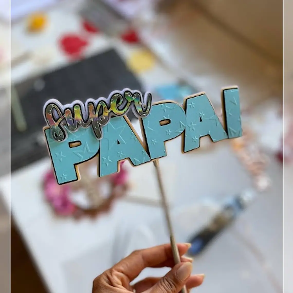 Arquivo Topo de Bolo Super Papai 1