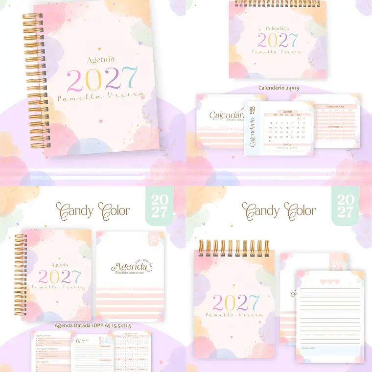 Arquivo Encadernação Candy Color Combo 2027 1