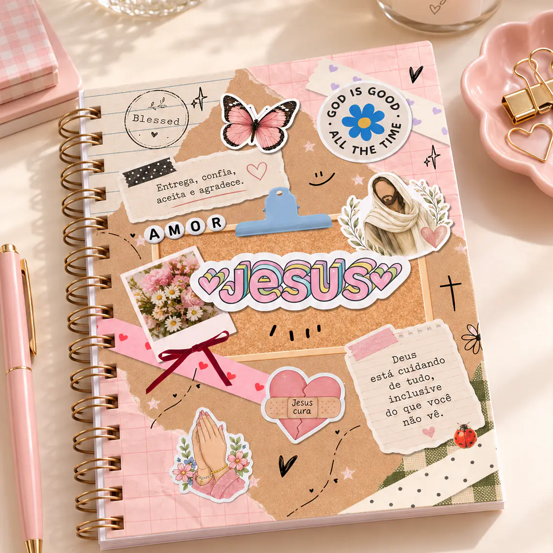 Kit Digital | Coleção PRECIOSA | Scrapbook Cristão 7