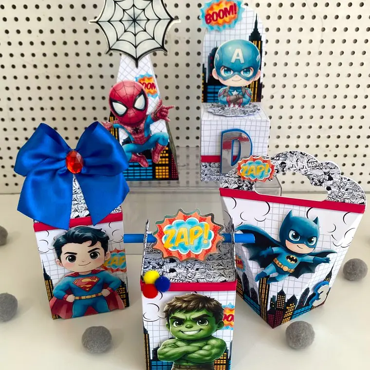 Arquivo de Corte Super Heróis Cute 1