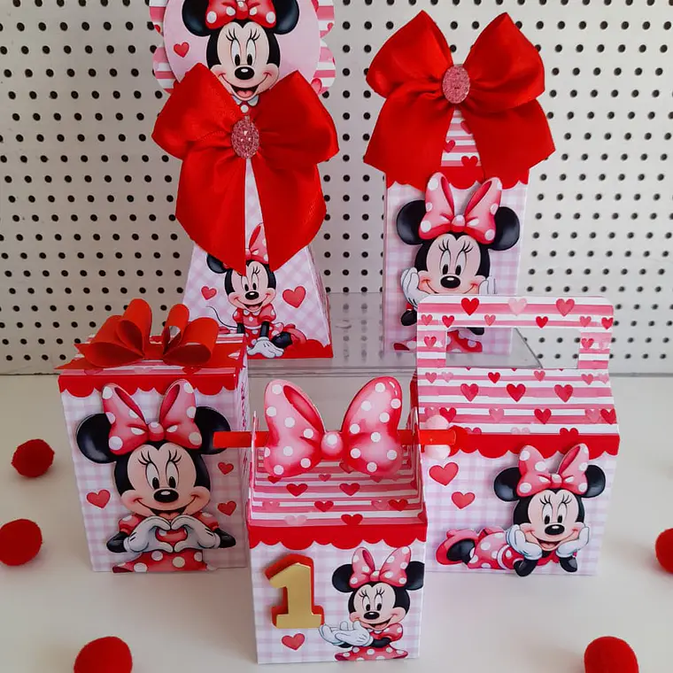 Arquivo de Corte Minnie Vermelha 1