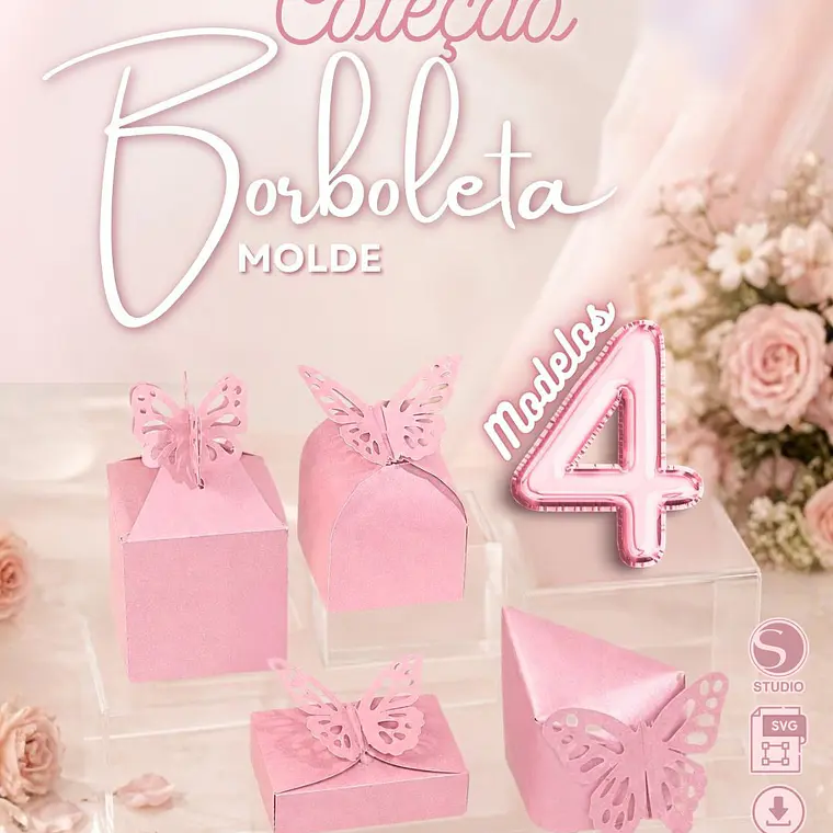 Arquivo Coleção Moldes Borboleta 1