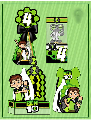 Arquivo de Corte Cenarismo Ben 10 