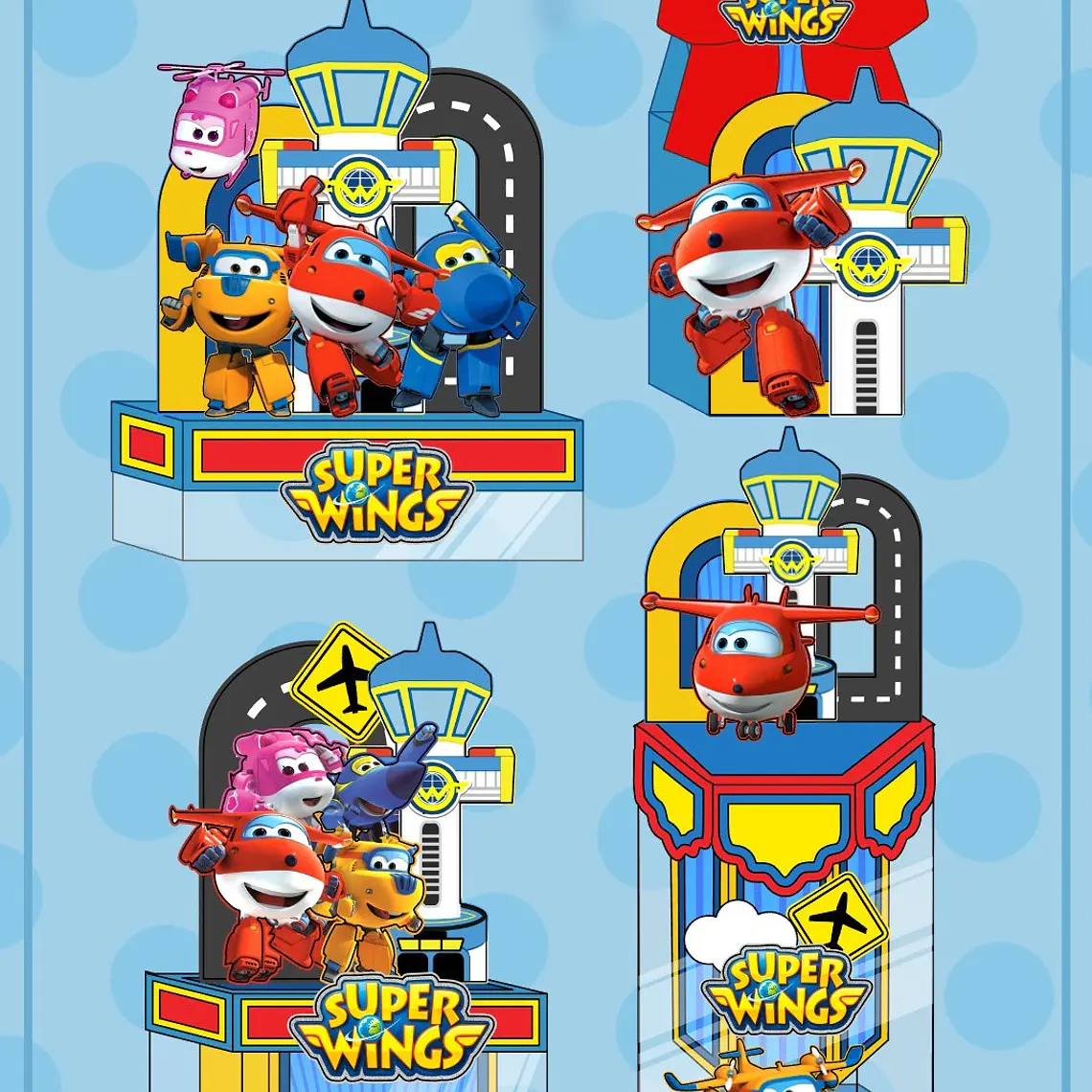 Arquivo de Corte Cenarismo Super Wings 1