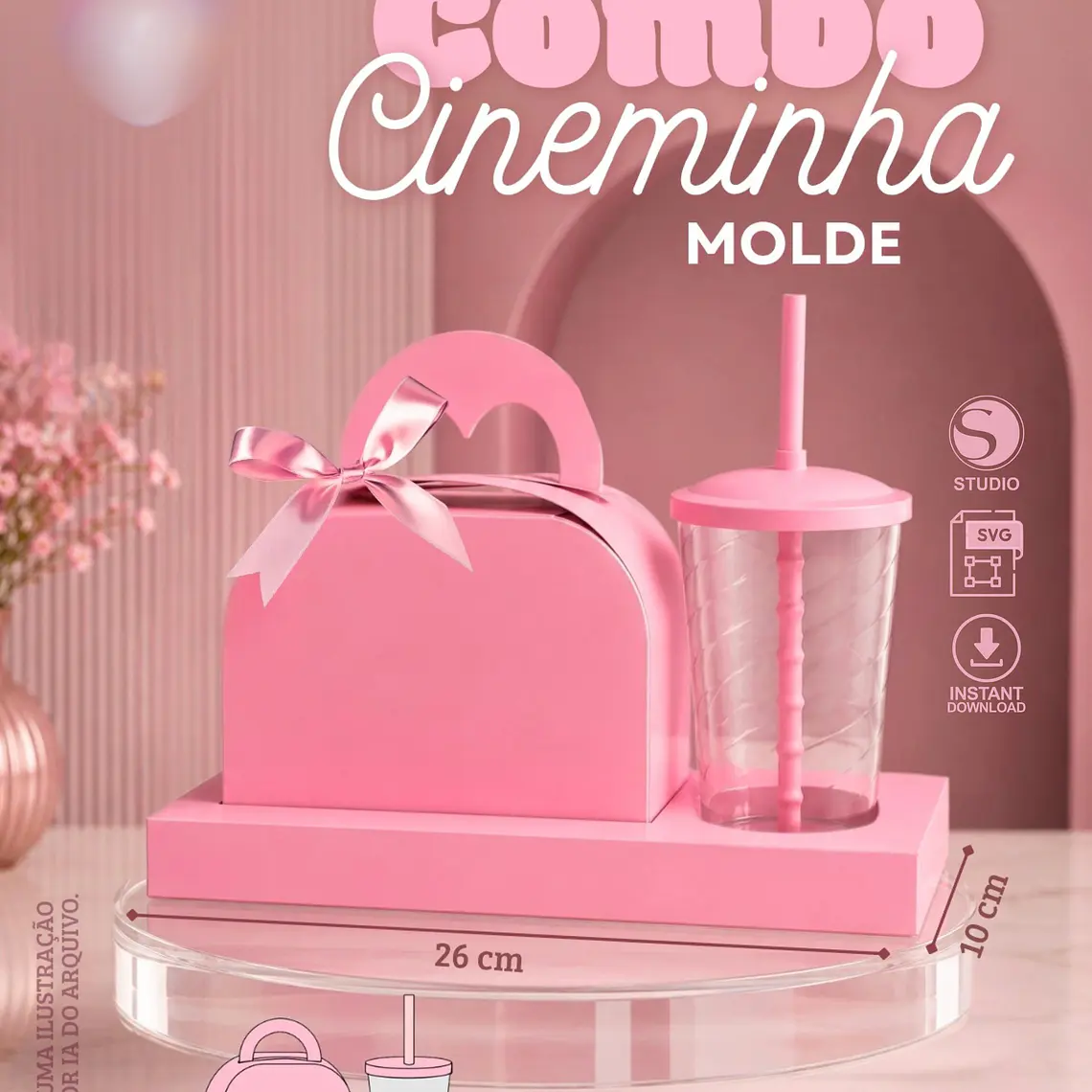Arquivo Combo Cineminha Molde 1