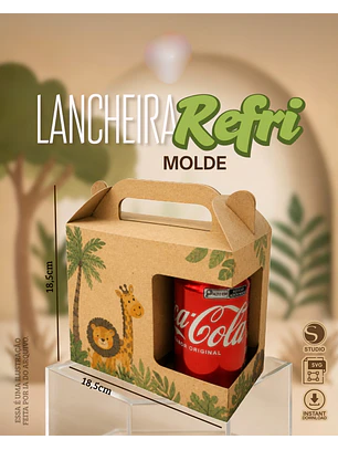 Arquivo Lancheira Refri Molde