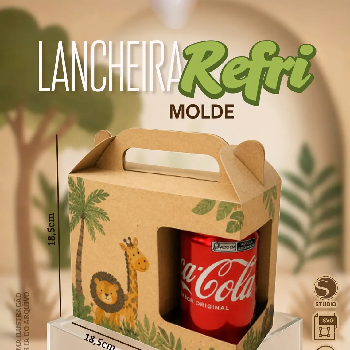 Arquivo Lancheira Refri Molde 1