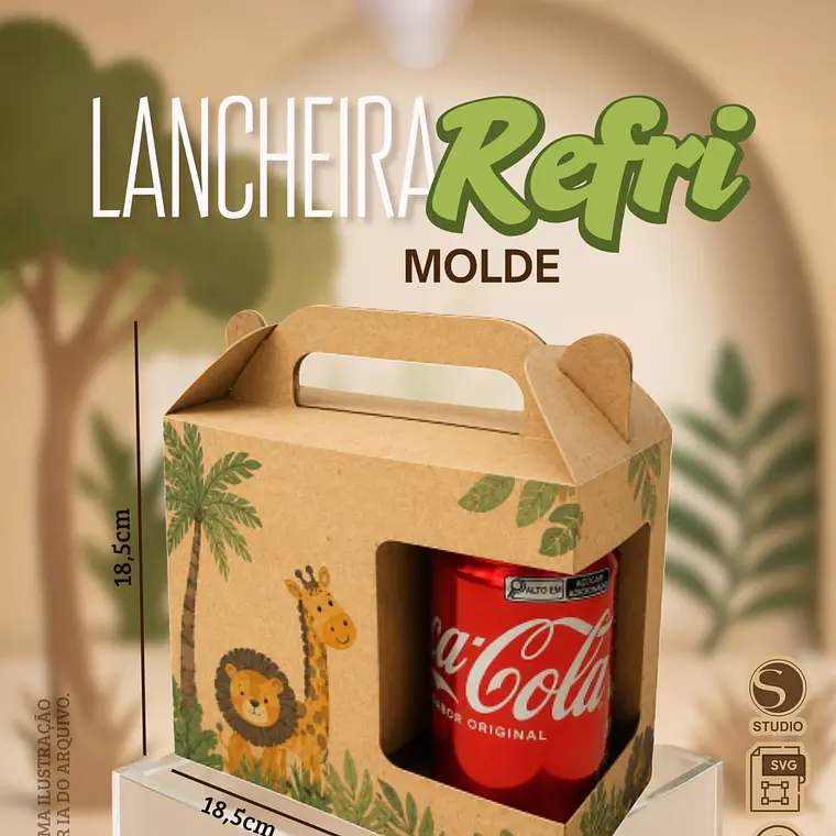 Arquivo Lancheira Refri Molde 1