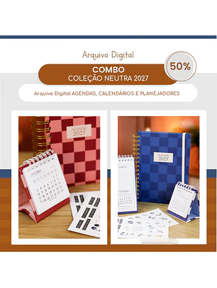 ARQUIVO COMBO AGENDAS E CALENDÁRIOS NEUTRO 2027