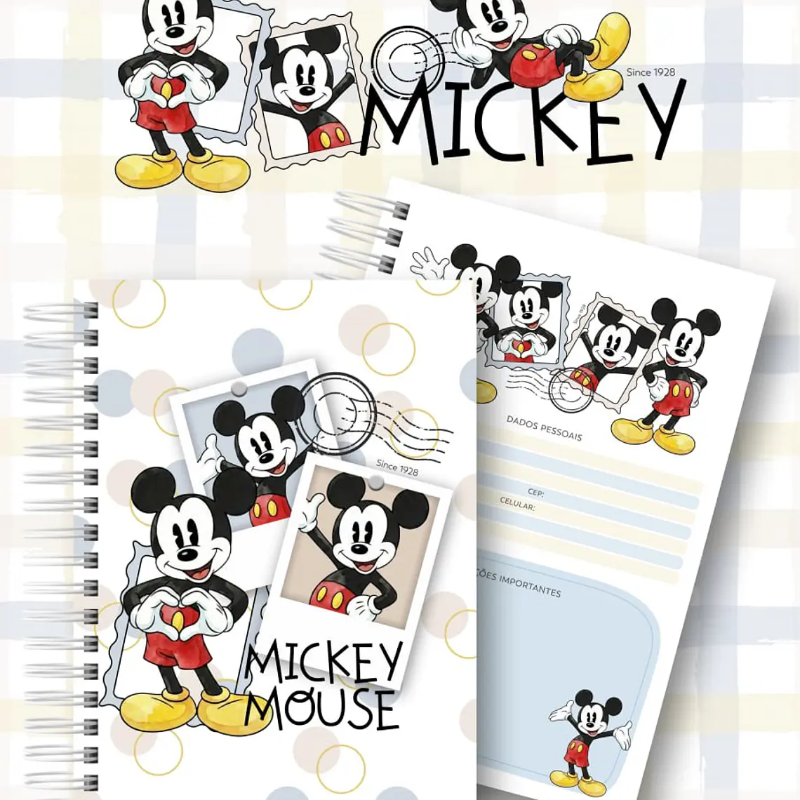Arquivo 2027 Coleção Encadernação Vintage Mickey 1