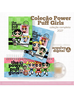 Arquivo 2027 Coleção Encadernação Vintage Meninas Super Poderosas