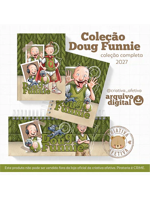 Arquivo 2027 Coleção Encadernação Vintage Doug Funnie