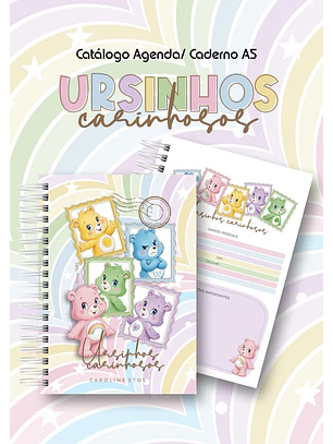 Arquivo 2027 Coleção Encadernação Vintage Ursinhos Carinhosos