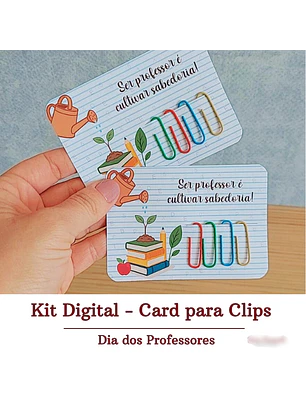 Arquivo Dia dos Professores Card Clips