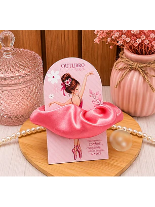 Arquivo Cartão scrunchie - Outubro Rosa 