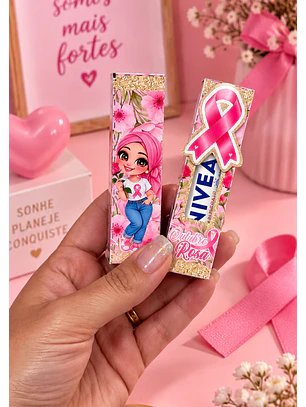 Arquivo Caixa Batom ou manteiga de cacau Outubro Rosa 
