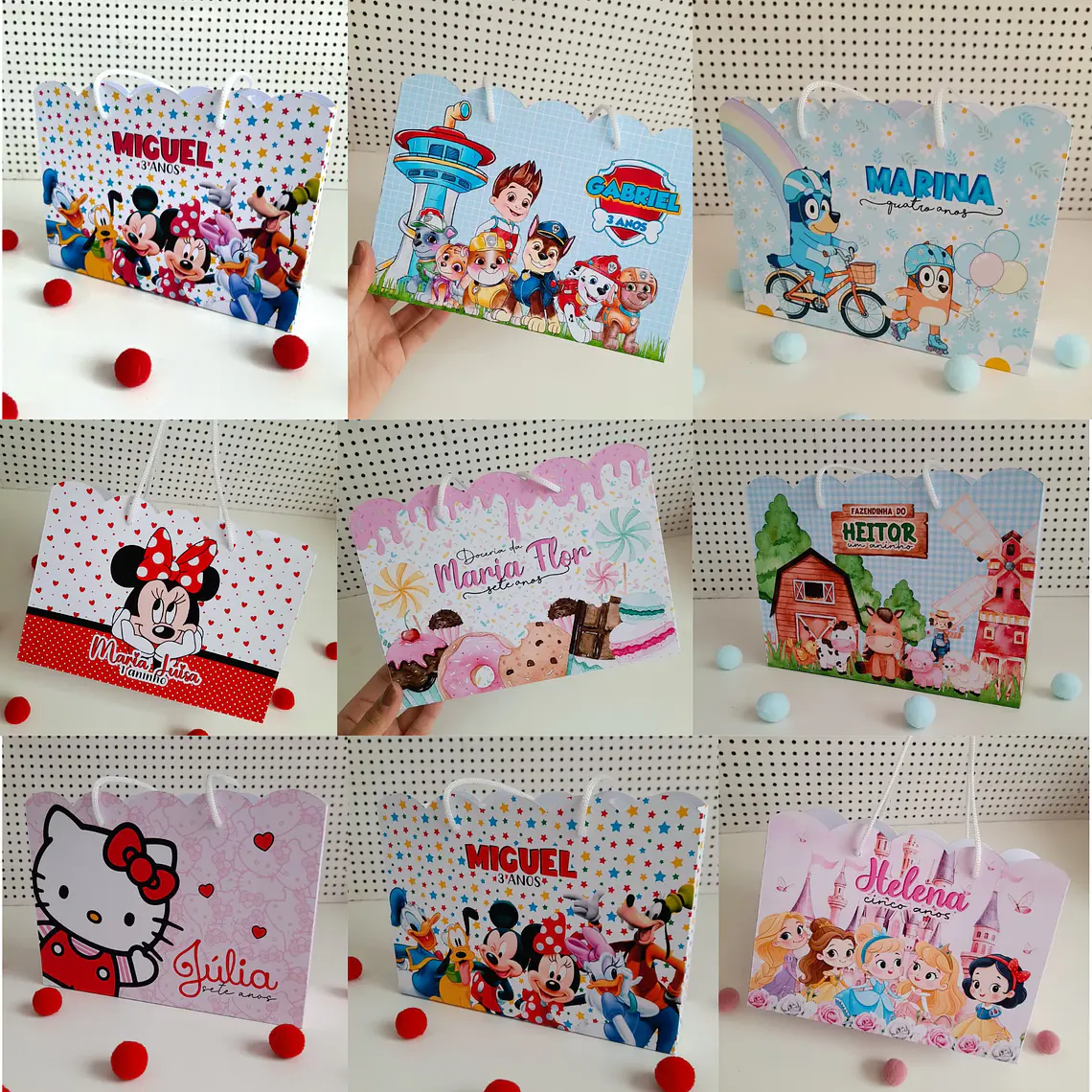 PACK SACOLINHA - 36 TEMAS DISPONÍVEIS 3