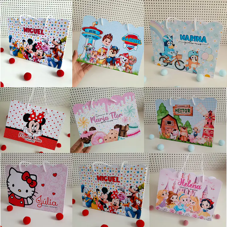 PACK SACOLINHA - 36 TEMAS DISPONÍVEIS 3