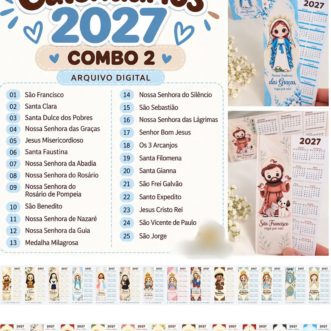 Arquivo Combo Calendários 2027 Católicos 1