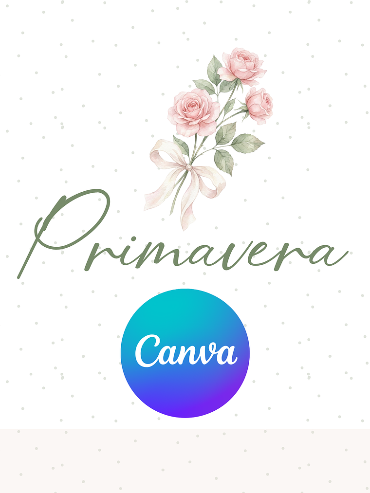Kit Digital CANVA - Dia Internacional da Mulher - PRIMAVERA 1