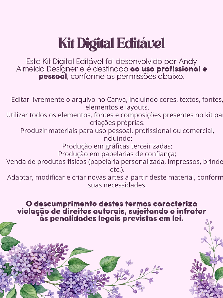 Kit Digital CANVA - Dia Internacional da Mulher - POESIA 3