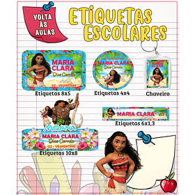 Arquivo Etiqueta Escolar moana - Fofurinhas