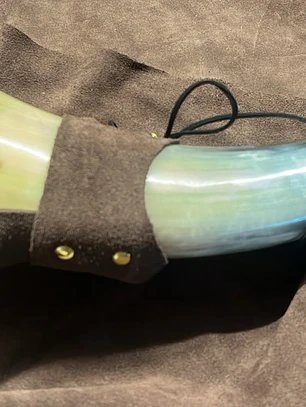 Corno medieval para bebida