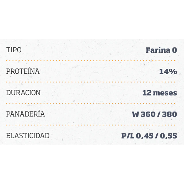 Harina de fuerza de Caputo 14% Proteina  | 1 Kg 3