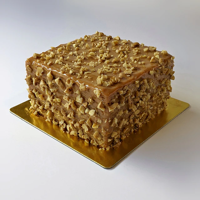 Torta Milhojas Nuez │ Sin azúcar