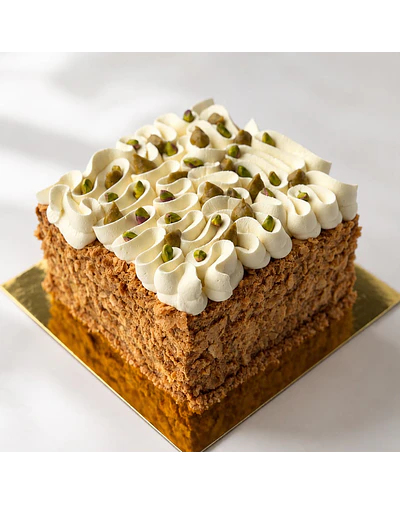 Torta Milhojas Pastelera de Pistacho