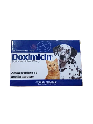 Doximicin 100mg - 10 comprimidos