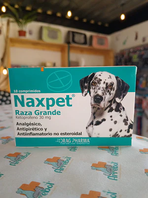 Naxpet raza grande 30mg - 10 comprimidos