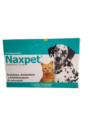 Naxpet 10mg - 10 comprimidos