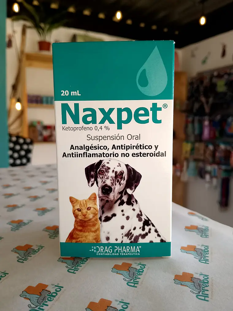 Naxpet 0.4% - suspensión oral 20 ml 2