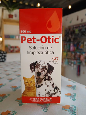 Pet-otic - Solución de limpieza ótica 100ml  
