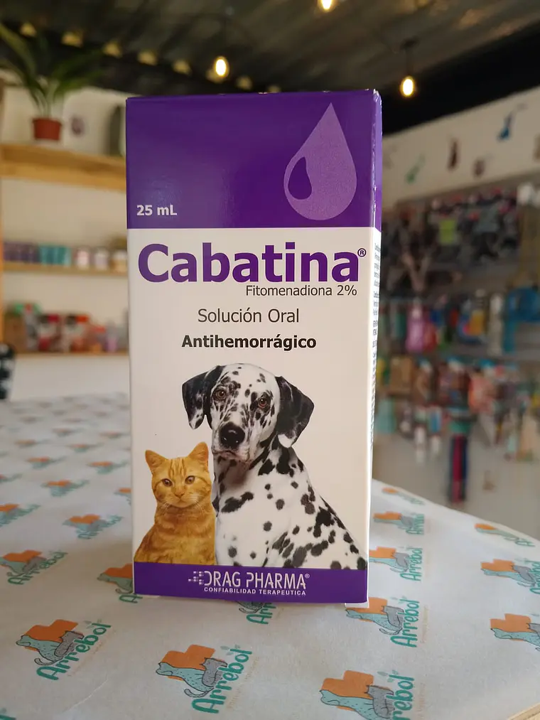 Cabatina - Solución oral 25ml 2