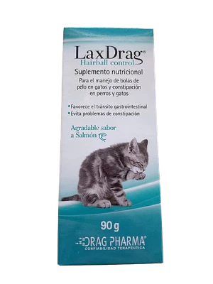 LaxDrag  Hairball control- Suplemento nutricional 90g