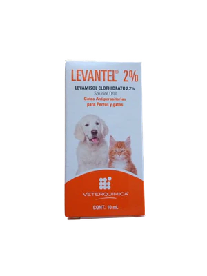 Levantel 2% - Gotas antiparasitarias orales 10ml